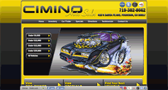 Desktop Screenshot of ciminoautosales.com